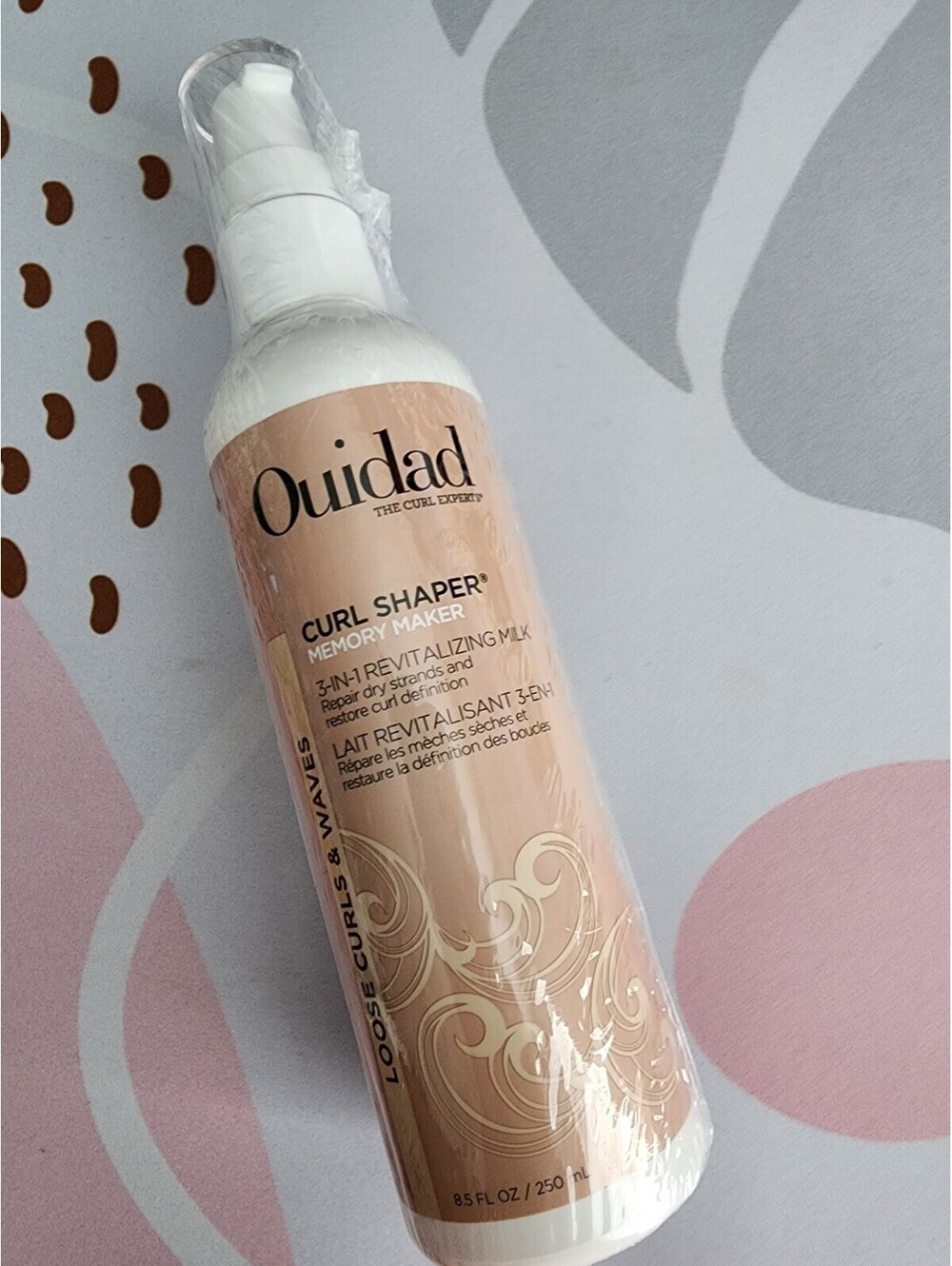 Ouidad Curl Shaper Memory Maker 8.5 oz 3-in-1 Revitalizing Milk for Loose Curls